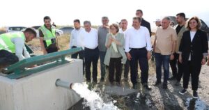Gaziantep Büyükşehir Belediye Başkanı Fatma Şahin, Kılavuzlu Barajı Sulama Projesi’nin