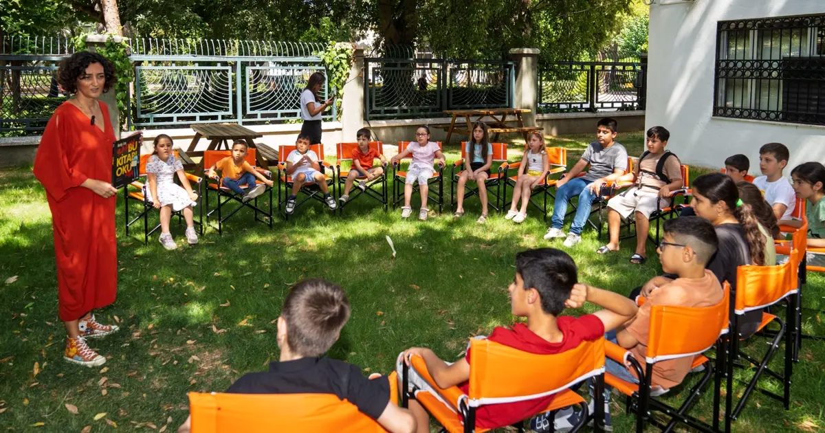Hasan Âli Yücel Kütüphanesi, çocuklar için öğrenme ve keşif merkezi oldu