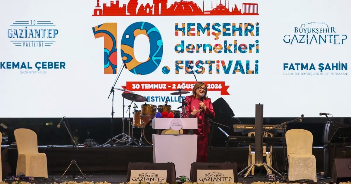 Hemşehri Dernekleri Festivali renkli görüntülerle açıldı