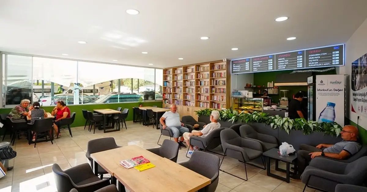 İstanbul Maltepe’de Emekli Dayanışma Evi ilgi görüyor