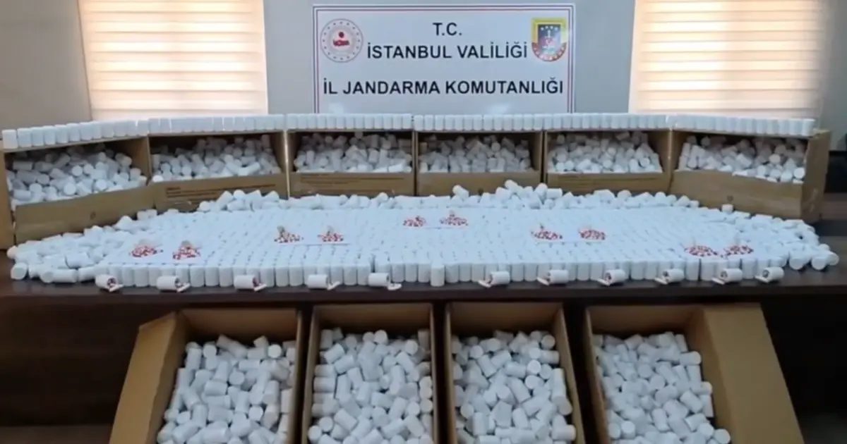İstanbul’da 257 bin 850 uyuşturucu hap ele geçirildi