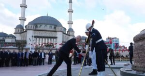 30 Ağustos Zafer Bayramı’nın 104. yıl dönümü, İstanbul Taksim Cumhuriyet