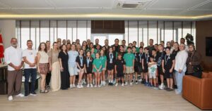 İzmir Aliağa Gençlik Merkezi (AGM) Spor Kulübü sporcuları, Samsun’da düzenlenen
