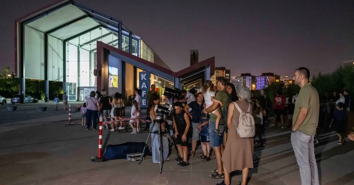 İzmir Bornova’da 8500 yıllık tarihin gölgesinde gökyüzü gözlemi