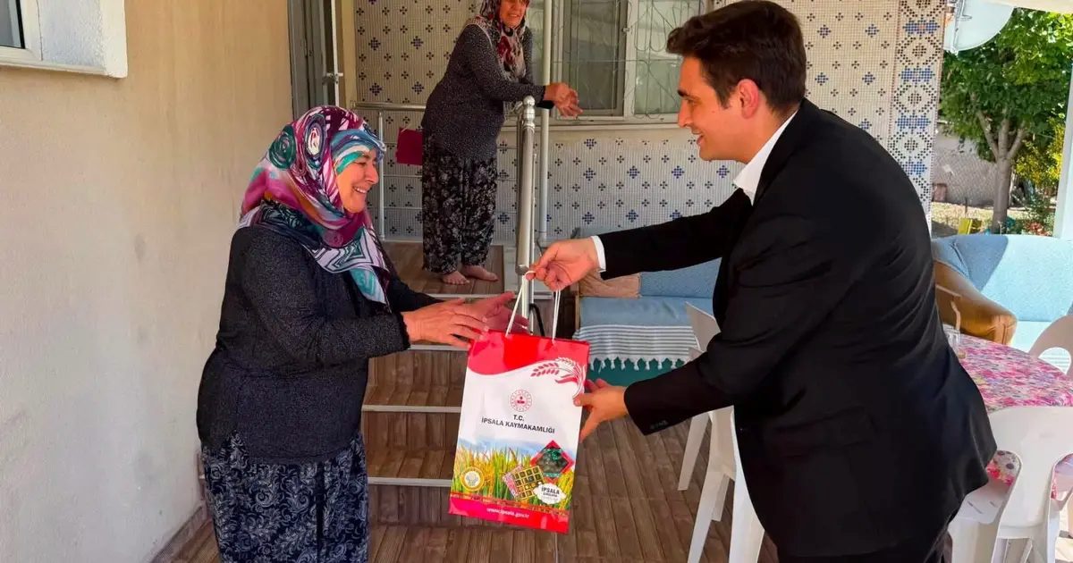 Kaymakam Güzel’den İbriktepe’de şehit aileleri ve gazilere ziyaret