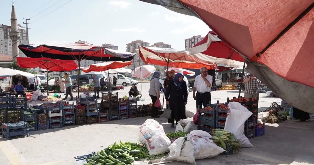 Kayseri Melikgazi’de ‘Üretici Pazar’ları yüz güldürüyor