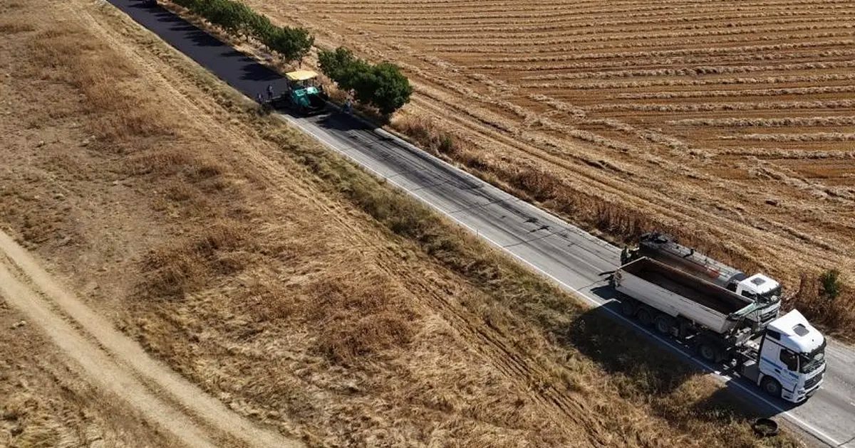Kırsal yollara neşter