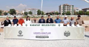 Konya Karatay Belediyesi öncülüğüyle kurulan Karatay Lavanta Konutları Konut Yapı