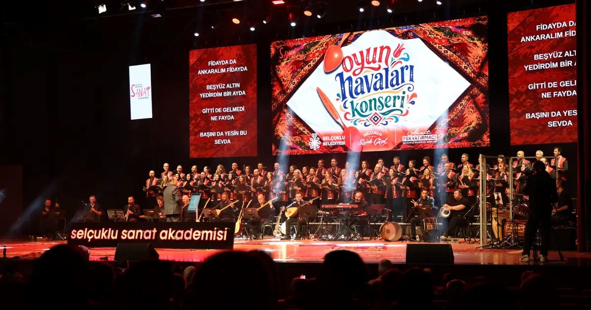 Konya Selçuklu Sanat Akademisi’nden Oyun Havaları Konseri