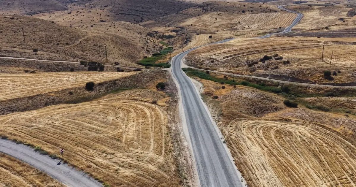 Malatya Yazıhan’ın yol standardı yükseldi