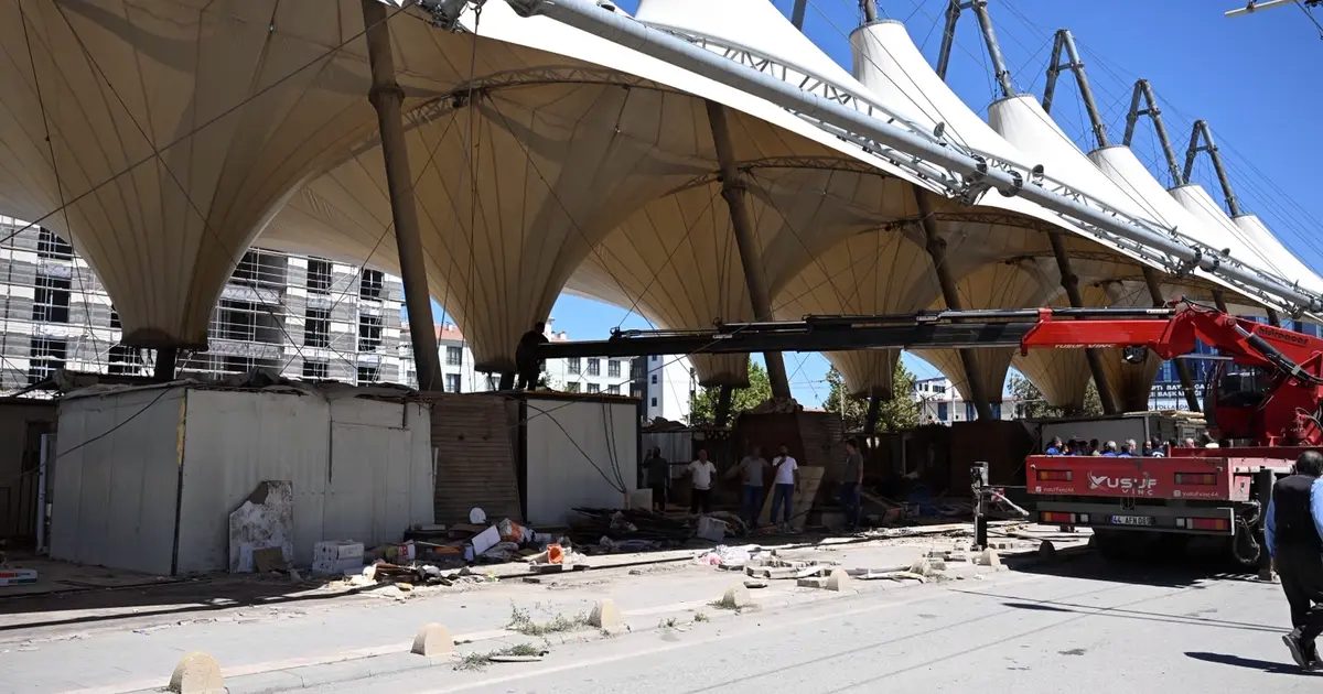 Malatya’da konteynerler kalkıyor