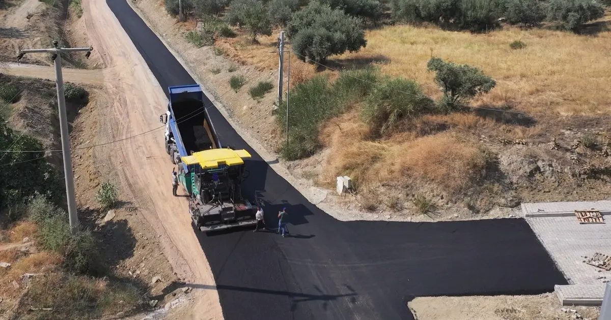 Manisa Turgutlu’nun kırsalında ulaşım konforu artıyor