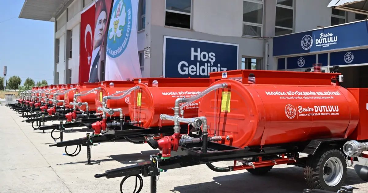 Manisa yangınlara karşı ilk müdahaleyi güçlendiriyor