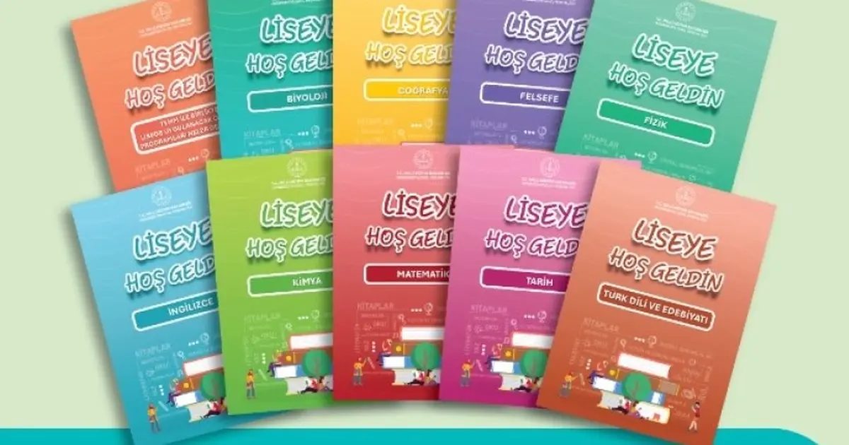 MEB’den liseli öğrencilere ‘Liseye Hoş Geldin’ kitap seti