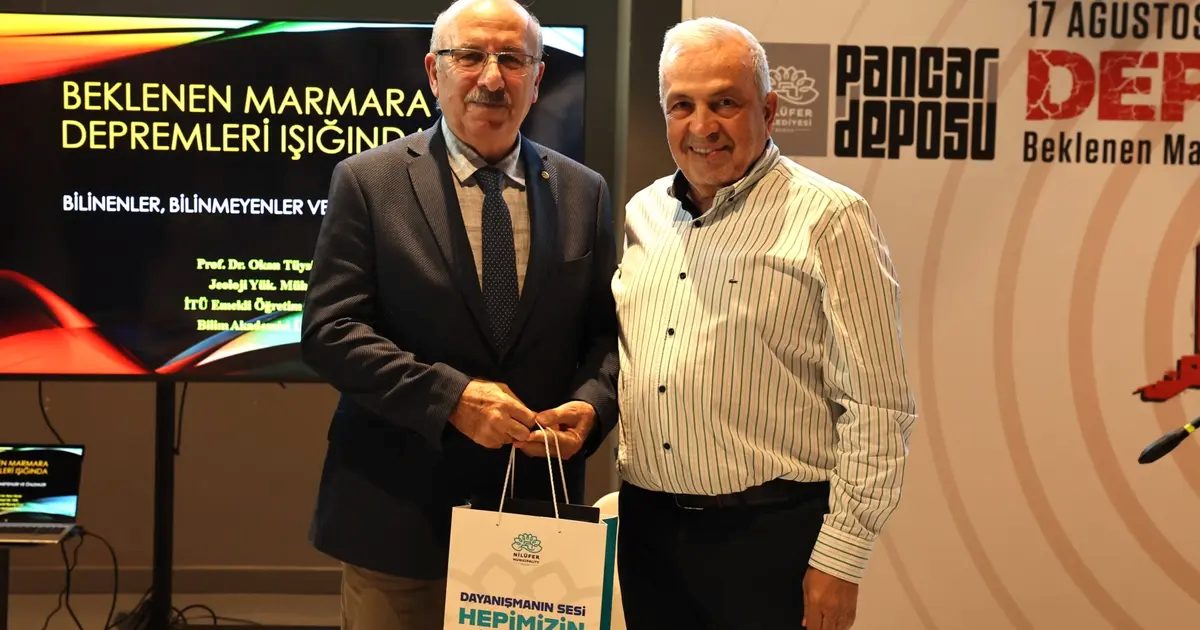 Prof. Dr. Okan Tüysüz uyarılarını Nilüfer’den yaptı