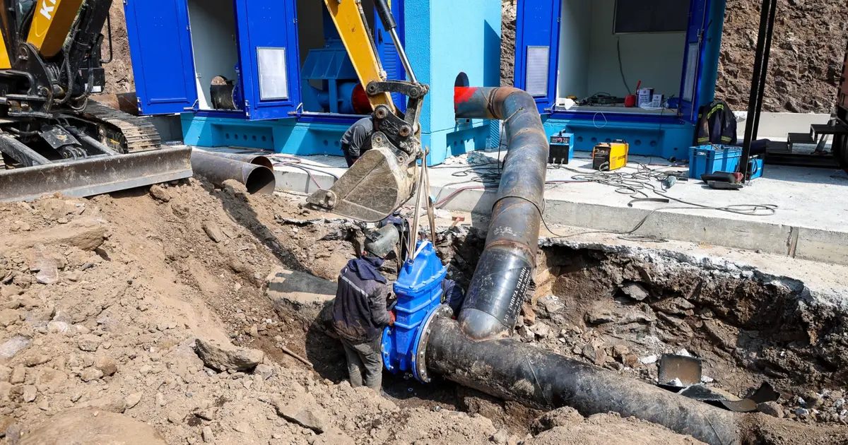 Sakarya Hendek’e yeni pompa sistemi ile saniyede 390 litre su