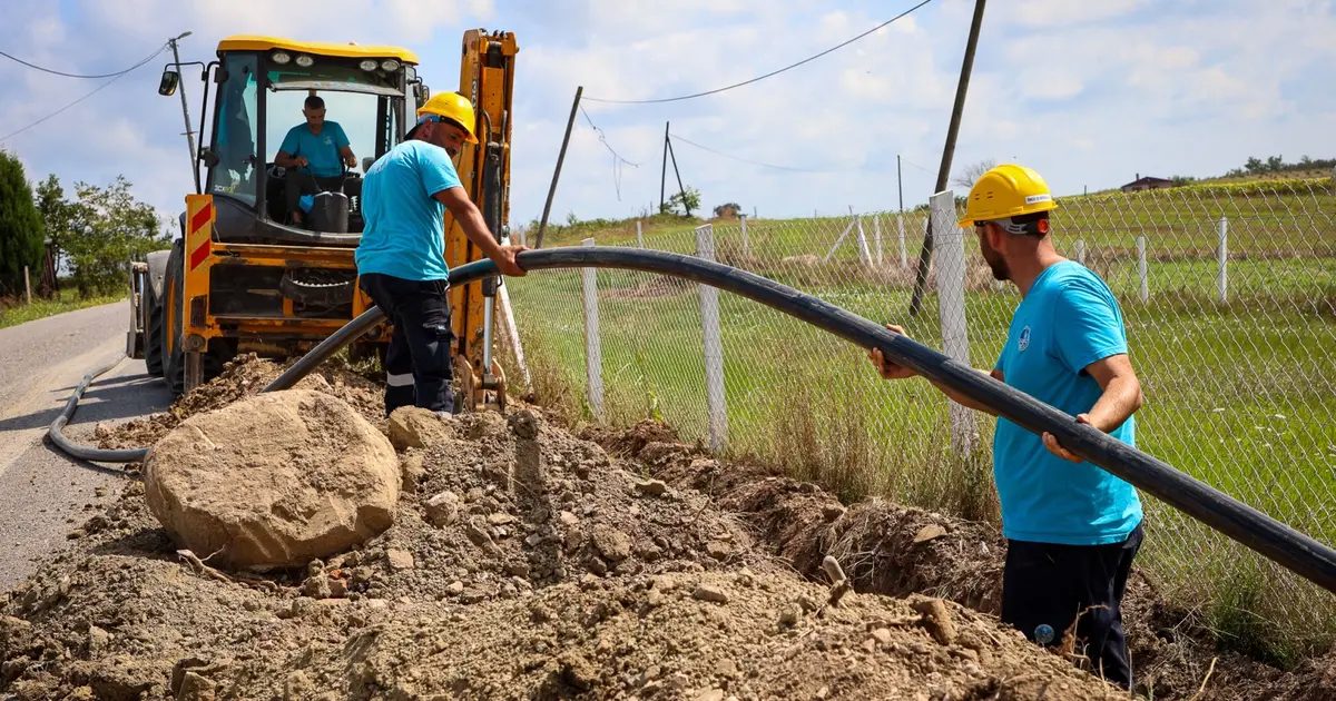Sakarya Topçu Mahallesi’nin içme suyu hattı yenileniyor