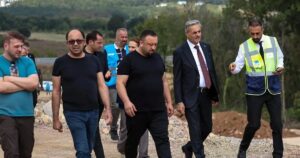 Sakarya Büyükşehir Belediye Başkanı Yusuf Alemdar, Şehir Hastanesi inşaat alanında