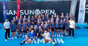 Samsun Büyükşehir Belediyesi’nin katkılarıyla düzenlenen Uluslararası Samsun Open ATP Challenger