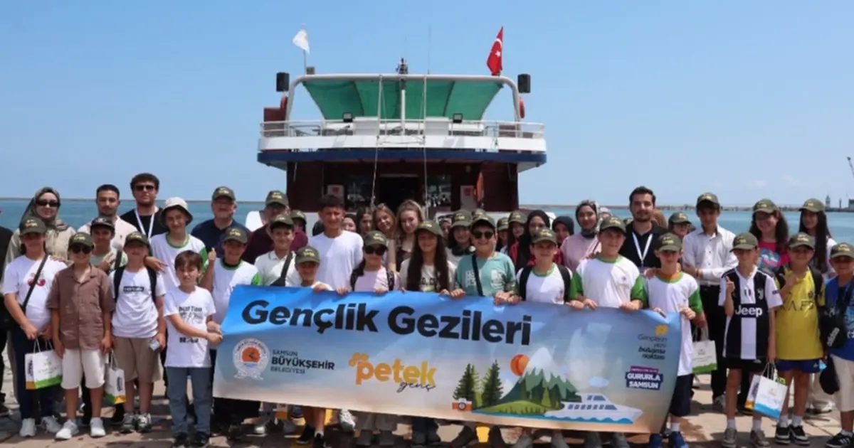 Samsun’da gençler doğa ve kültürle buluşuyor