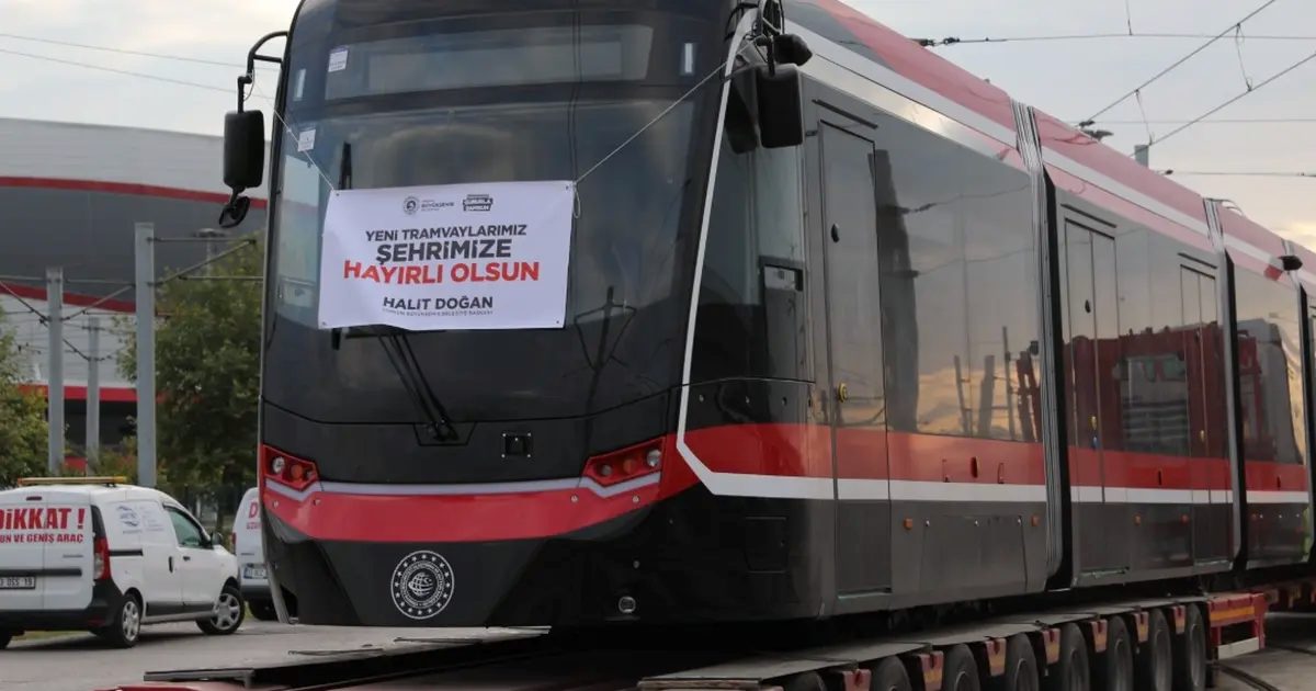Samsun’da raylı sistem filosu güçleniyor