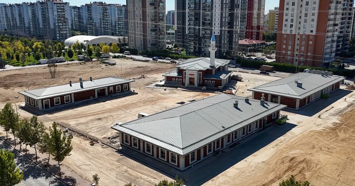 Selçuklu Yazır Mahalle Külliyesi’nde son rötuşlar