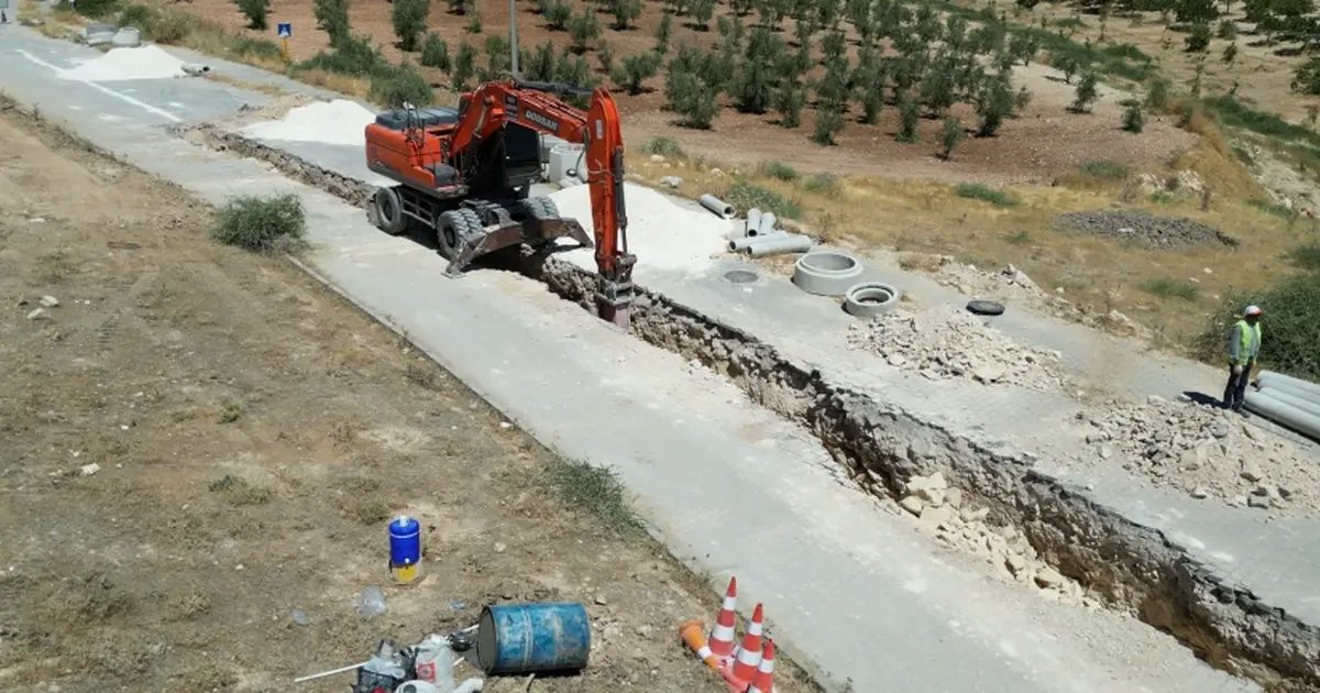 ŞUSKİ’den Bozova’ya güçlü kanalizasyon yatırımı