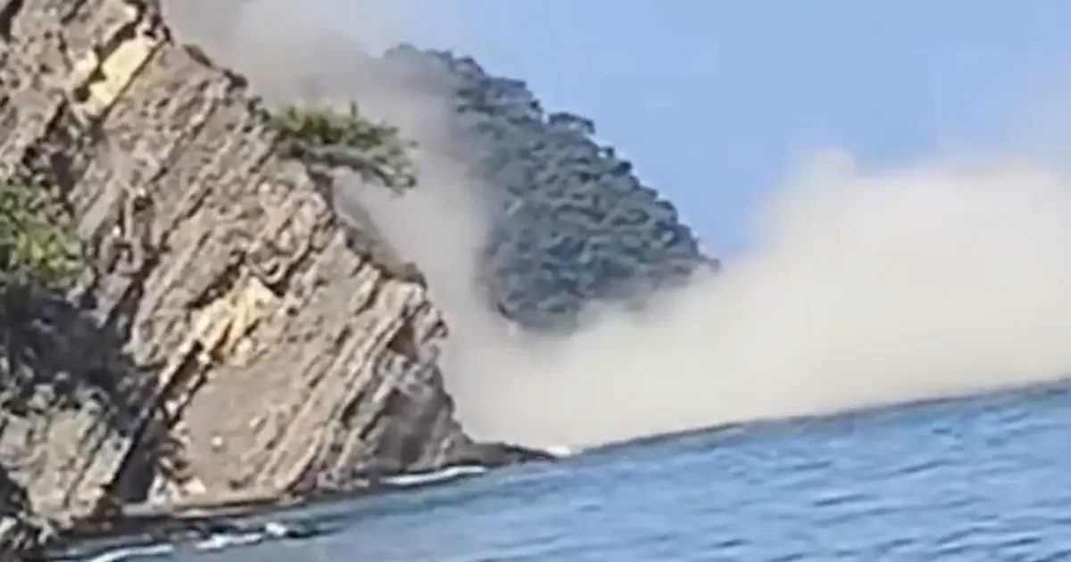 Tirilye Çamlık Tepesi’nde heyelan… Bölgede güvenlik önlemleri alındı