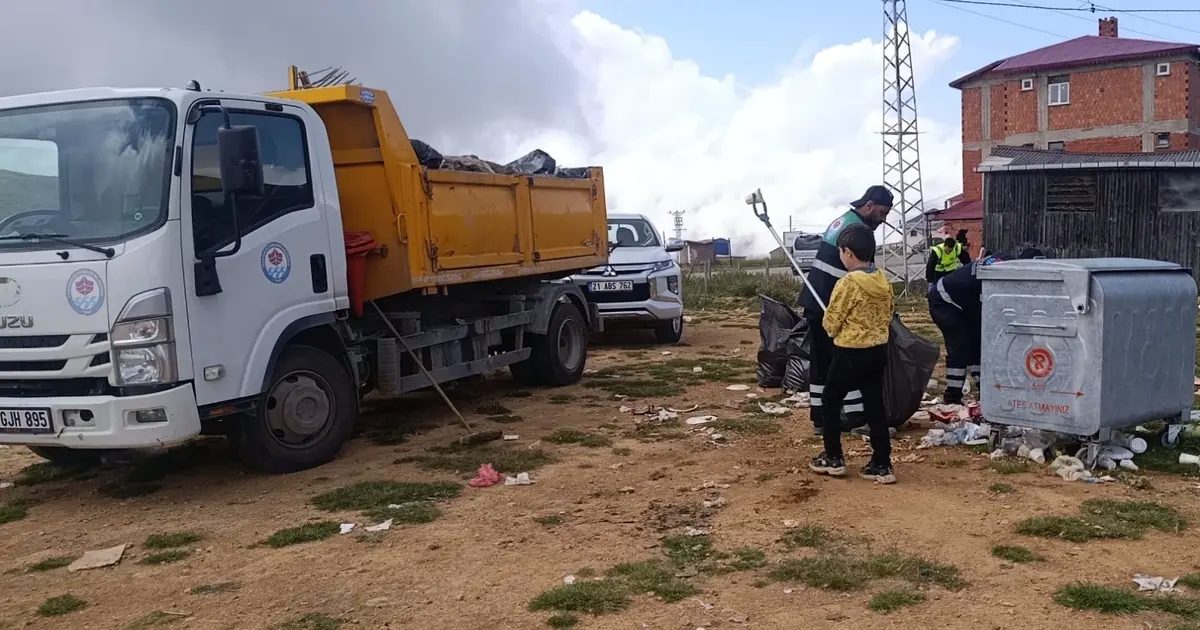 Trabzon’da Kurtdere ve Camiboğazı yaylalarında temizlik