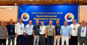 Türkiye Odalar ve Borsalar Birliği (TOBB) tarafından Ankara’da düzenlenen Genel