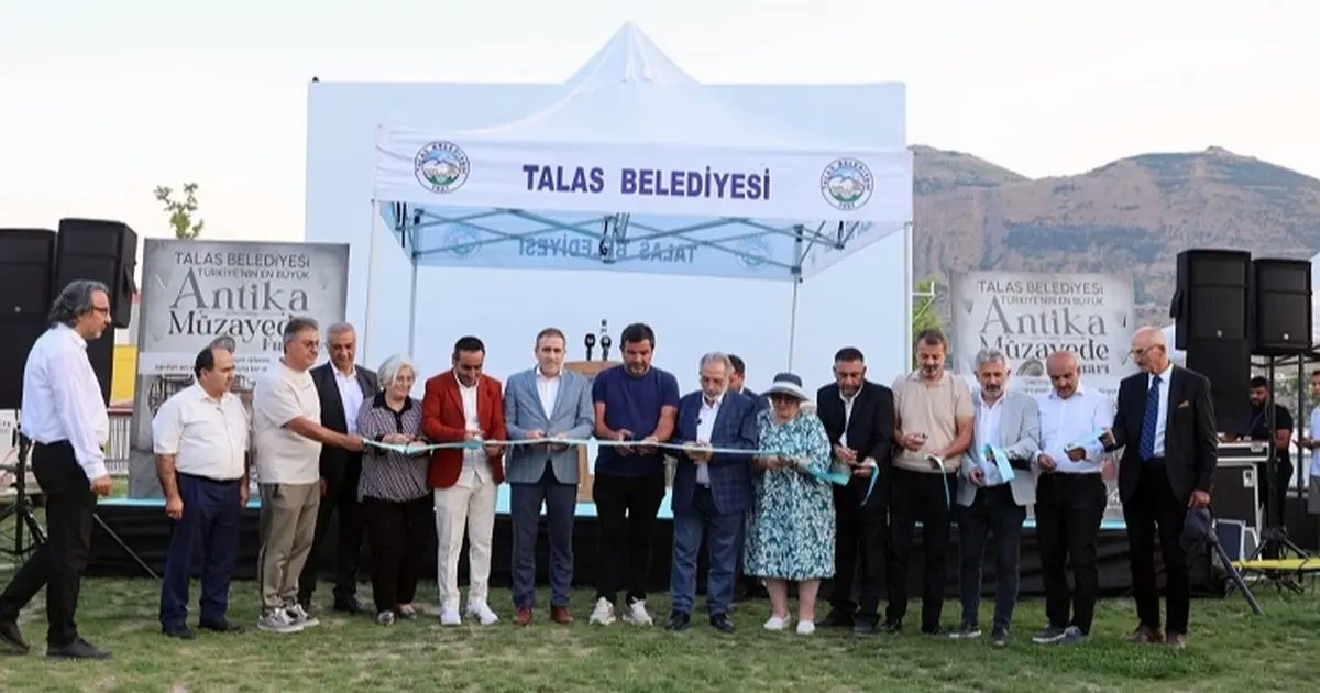 Türkiye’nin en büyük antika ve müzayede fuarı Kayseri Talas’ta