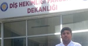 Diş Hekimliği Fakültesi 3. sınıf öğrencisi Suriyeli Mustafa Miso Muhammed,