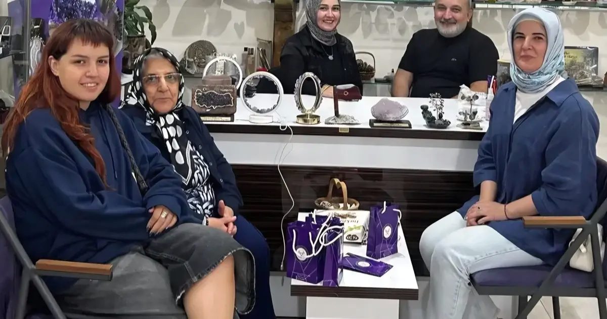 Yozgat Aydıncık’ta doğal taşlara yoğun ilgi