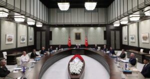 Yüksek Askerî Şûra (YAŞ) toplantısı öncesinde Cumhurbaşkanı Recep Tayyip Erdoğan