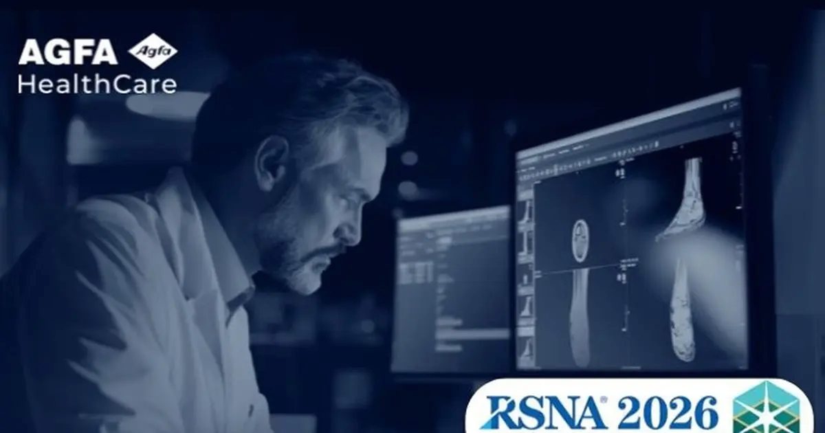 AGFA HealthCare, Kuzey Amerika Radyoloji Derneği (RSNA) 2026’da kurumsal görüntülemenin merkezine klinik odağı yerleştiriyor