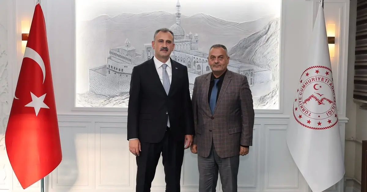 Ağrı’da OGC Başkanı Aydın’dan Vali Önder Bozkurt’a ziyaret