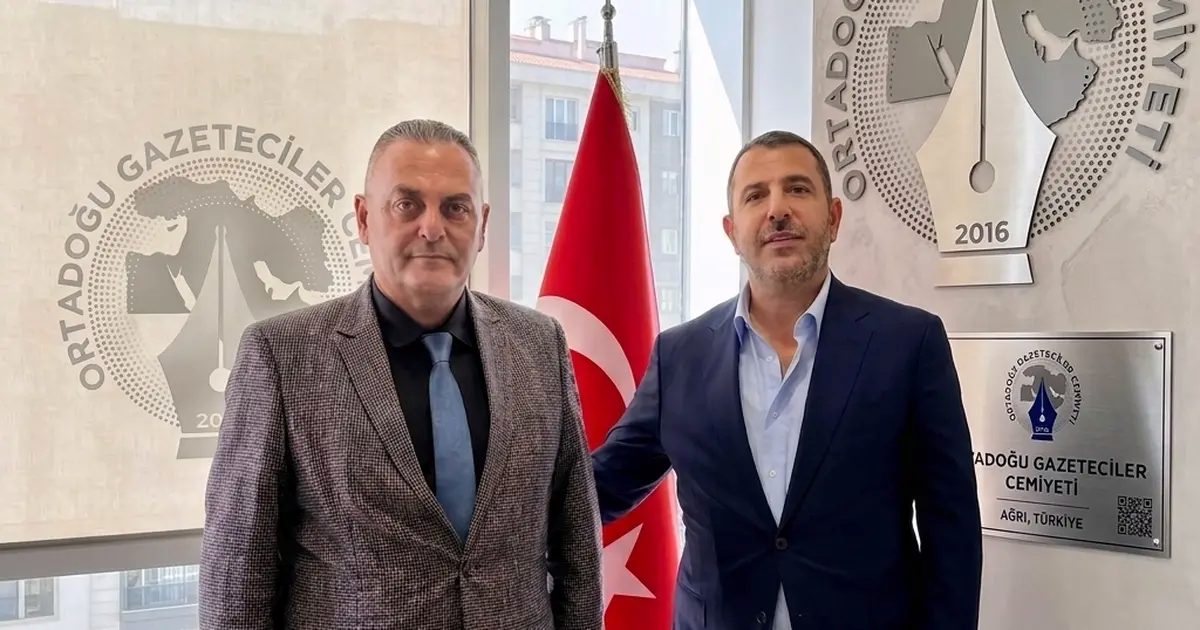 Ağrı’nın gururu iş insanı Volkan Barbaros’tan OGC’ye ziyaret