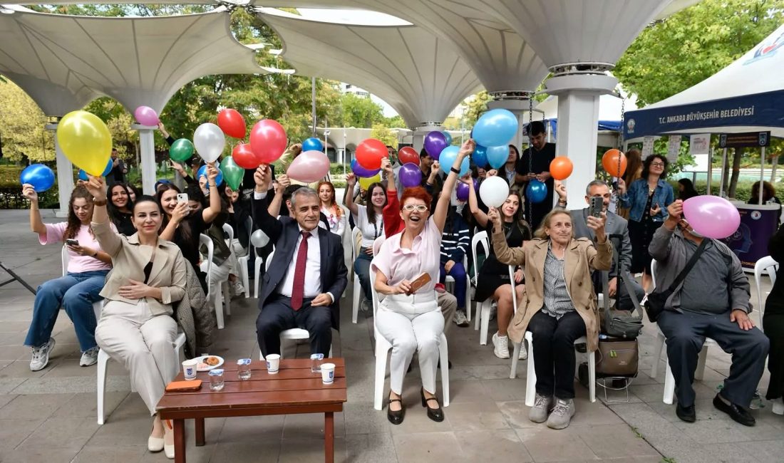 Ankara Büyükşehir Belediyesi, Dünya Akciğer Günü farkındalık etkinliği düzenledi.