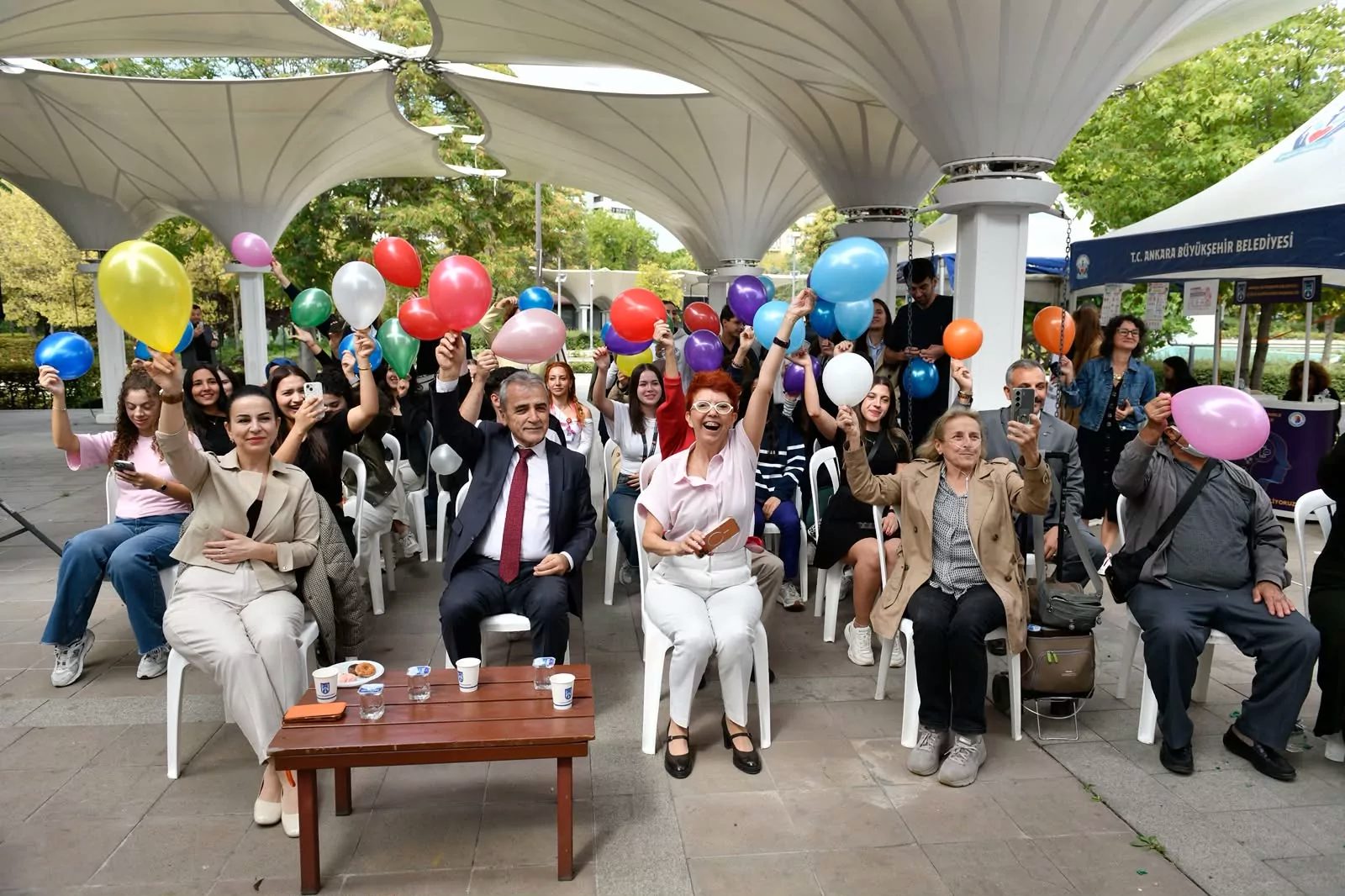 Ankara Büyükşehir Belediyesi, Dünya Akciğer Günü farkındalık etkinliği düzenledi.