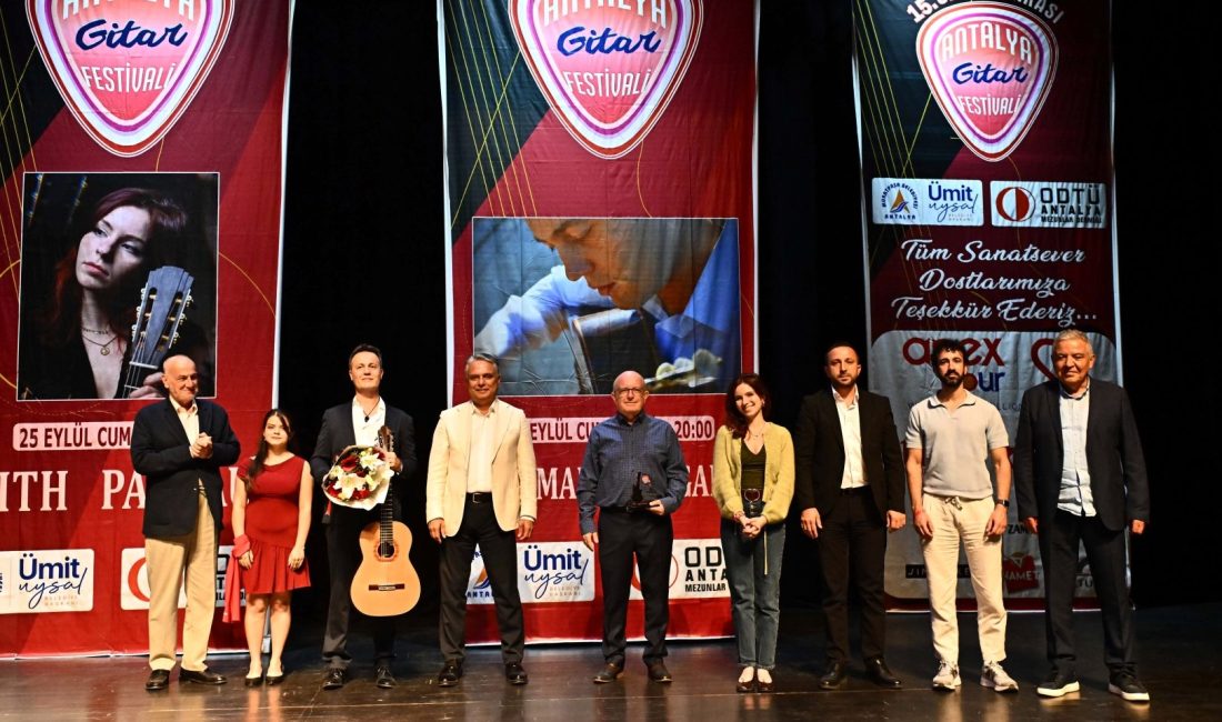 Muratpaşa Belediyesi ve ODTÜ Antalya Mezunlar Derneği iş birliğiyle bu