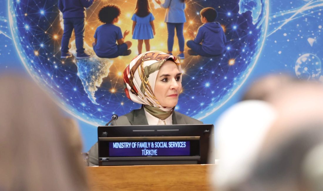 Aile ve Sosyal Hizmetler Bakanı Mahinur Özdemir Göktaş, BM’de düzenlenen
