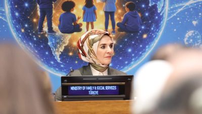 Aile ve Sosyal Hizmetler Bakanı Mahinur Özdemir Göktaş, BM’de düzenlenen