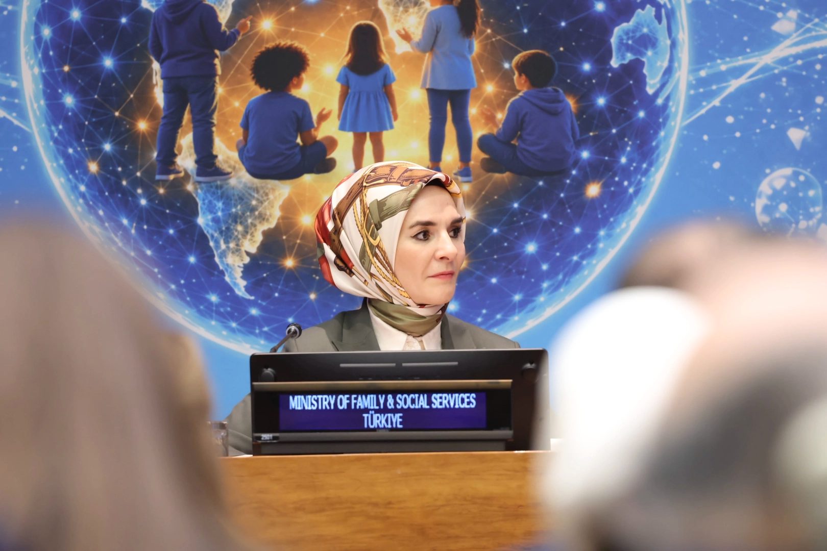 Aile ve Sosyal Hizmetler Bakanı Mahinur Özdemir Göktaş, BM’de düzenlenen