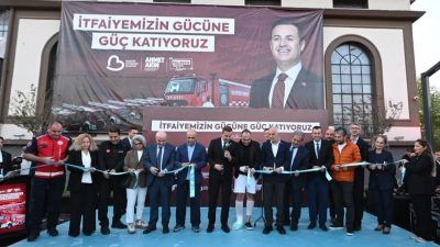 Balıkesir Büyükşehir Belediyesi, afetlere karşı hazırlık kapsamında itfaiyeye 7 su