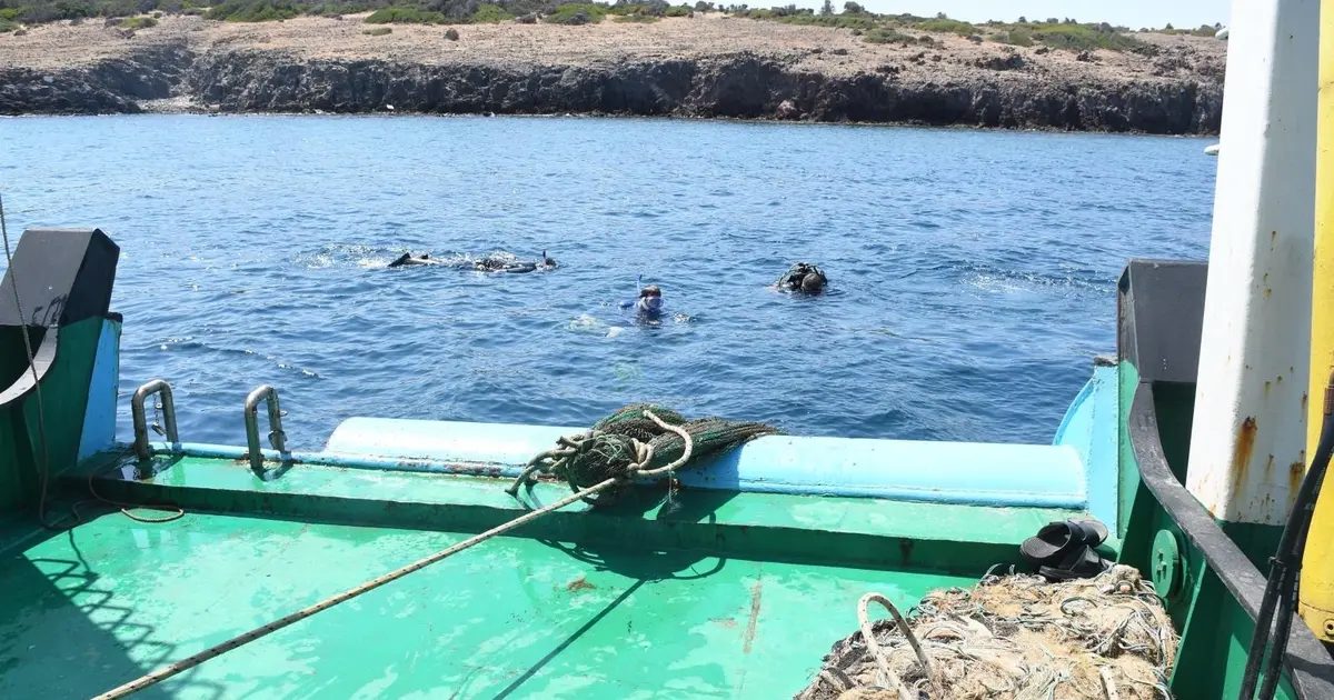 Balıkesir’de hayalet ağ temizliği
