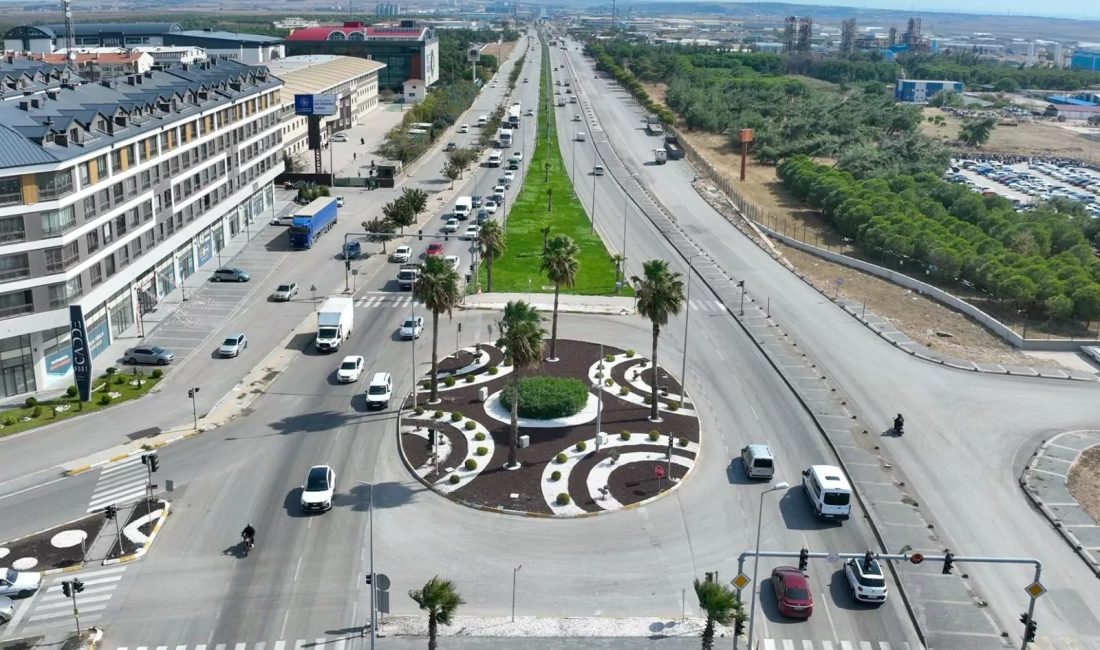Balıkesir Büyükşehir Belediyesi, Bandırma’nın Bursa-Çanakkale yolu üzerindeki önemli giriş güzergâhında