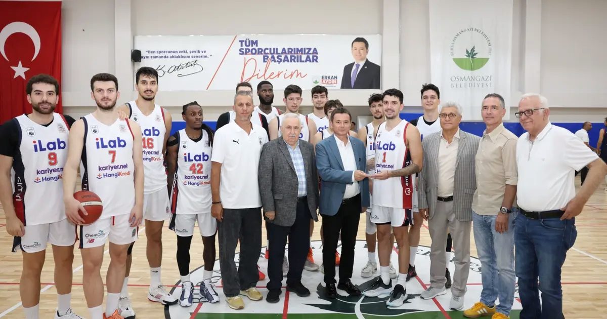 Başkan Erkan Aydın’dan basketbola tam destek