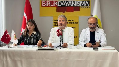 Birlik ve Dayanışma Sendikası’nın 75 ilden 3 bin 632 sağlık