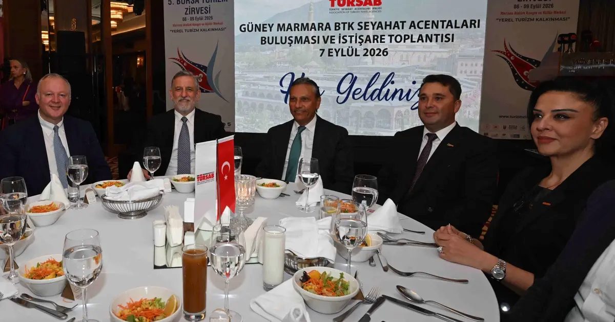 BTSO Başkanı Burkay turizm seyahat acentaları ile buluştu