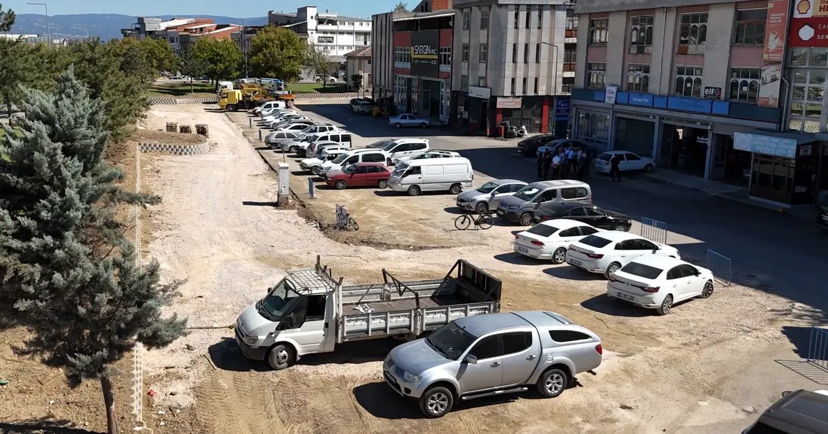 Bursa İnegöl’de Ertuğrulgazi Caddesi’ne 165 araçlık otopark